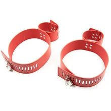 Leather Adjustable Hand Cuffs Locking Hands To Thighs Harness Bdsm Bondage Couples Sex Toys