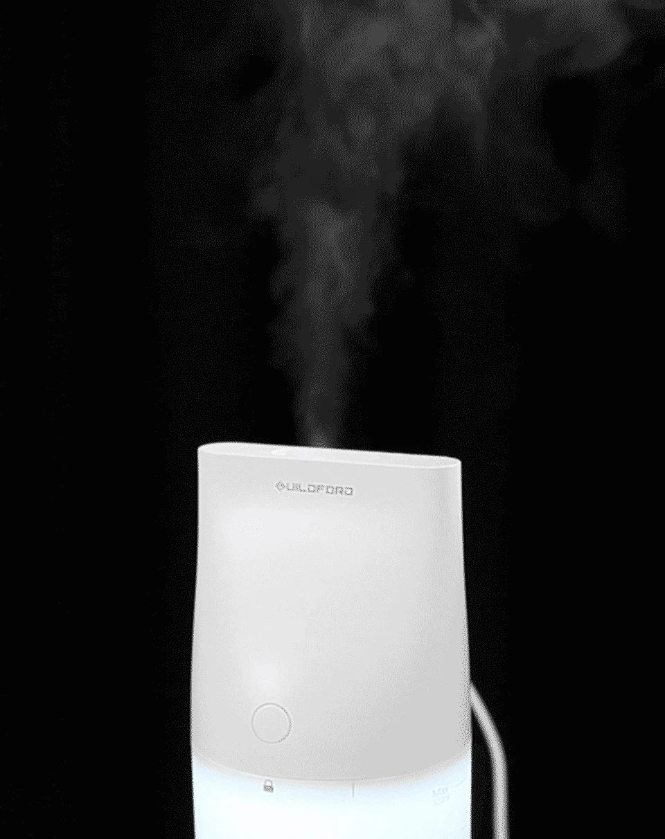 Original Xiaomi Uildford tabletop Humidifier 320ML protable quiet Air Purifying with Night light for Air-conditioned household (6)