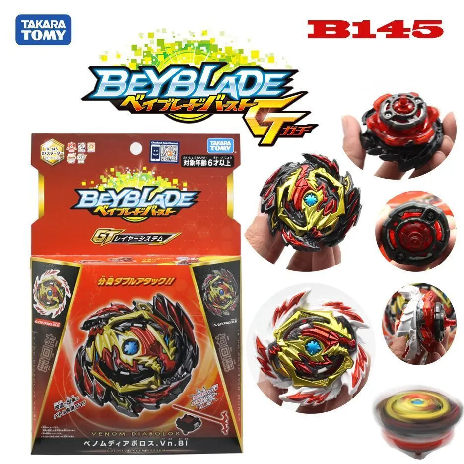 Горячая Подлинная Такара TOMY Beyblade Burst GT B-145 уничтожение Diaporos