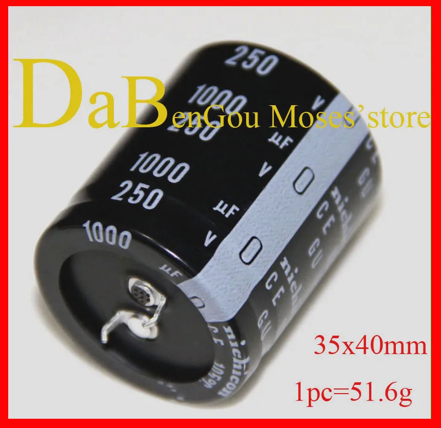 250v 1000uf 100% Original New nichicon Electrolytic Capacitor capacitance Radial 35x40mm 30x50mm | Дом и сад