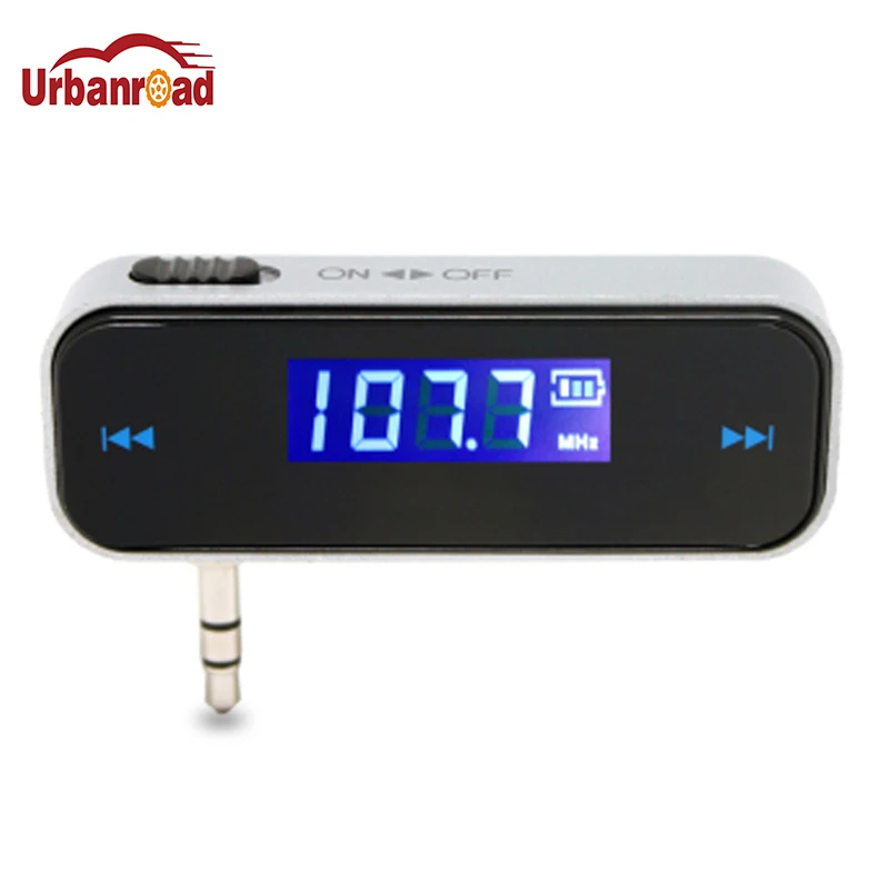 

Urbanroad Car FM Transmitter Bluetooth Wireless Auto MP3 Player Audio Devices 3.5mm FM Modulator LCD Display For Smart Phone
