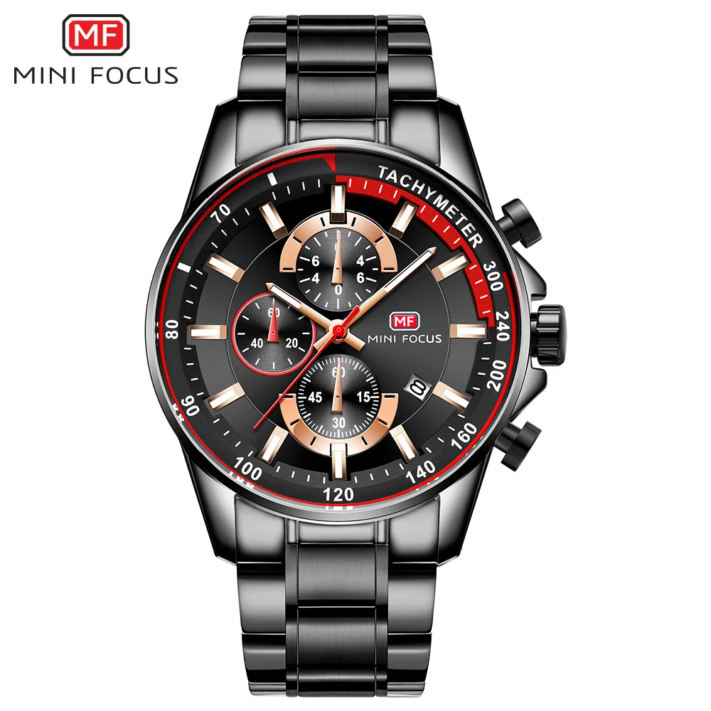 MINIFOCUS Watch Men Fashion Sport Quartz Clock Mens Watches Top Brand Luxury Business Waterproof Watch Relogio Masculino Relojes