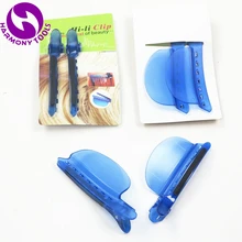 1 сумка Салон парикмахерские инструменты синий секционный зажимы сепаратор Зажимы Легко скорость сепаратор зажимы для наращивания волос