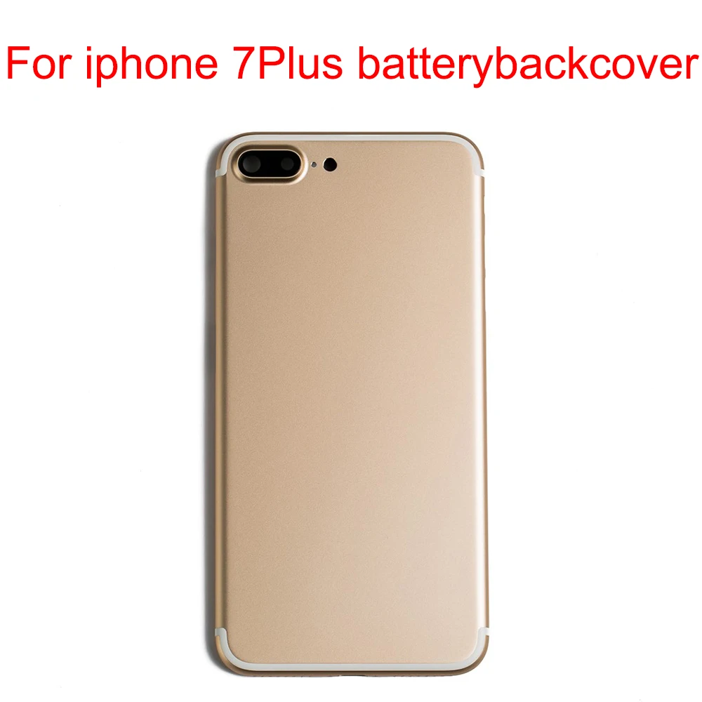 

JPFix For iPhone 7P 7Plus Back Battery Cover Rear Housing Case Middle Chassis Replacement With Tray And Battery Sticker