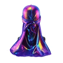 Helisopus шапка с длинным хвостом, яркий цвет, спандекс, дюраг, шапка для мужчин, хип-хоп, уличный танец, тюрбан, модные аксессуары для волос