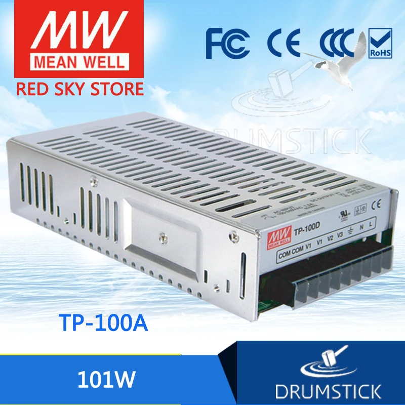 

MEAN WELL TP-100A meanwell TP-100 101W Triple Output with PFC Function Power Supply