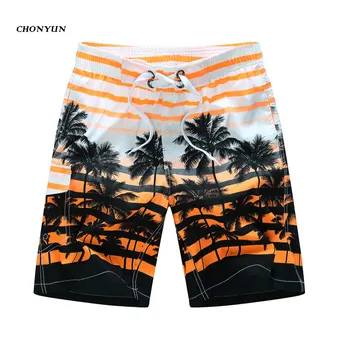 

2019 Bathing Swim Shorts Men's Beach Shorts Breathable Drawstring Cool Surfing Bottoms Summer Loose Trunks M - 6XL Extra Large