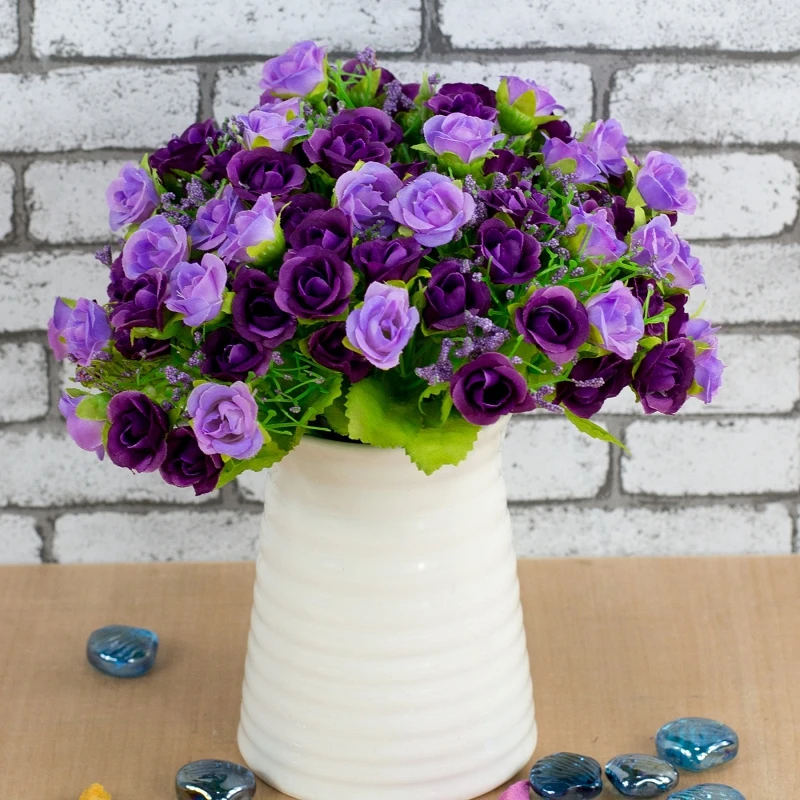 21 Heads/Bouquet Silk Diamond Roses Artificial Flower High Quality Bouquet Fake Flowers Wedding Home Party Decoration 21 Heads/Bouquet Silk Diamond Roses Artificial Flower High Quality Bouquet Fake Flowers Wedding Home Party Decoration