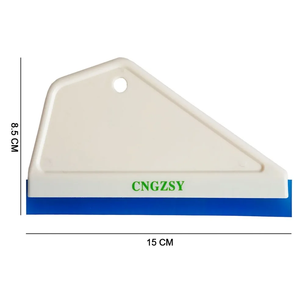 CNGZSY 15 см длинная ручка скребок треугольник очиститель воды силиконовый нож для лобового стекла вода остаточная Пыль Снег удаление льда B16+ B17