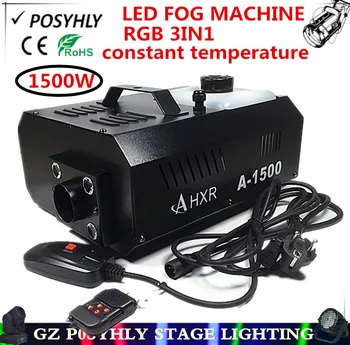 

2016 new! full colour LED 1500W smoke machine RGB 3in1 1500W fog machine of professional DJ equipment