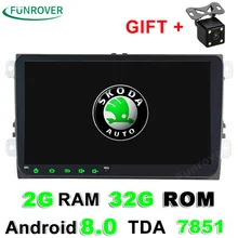 2018 Sale For Skoda octavia Android 2 Din Car Dvd Gps Multimedia Headunit Player For Volkswagen Vw Golf 5 6 Polo Passat Tiguan