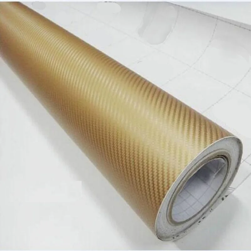 

127x5cm Car Styling High Quality Stickers 3D Carbon Fiber twill strip Film Viny wrap Decoration DIY easy decal Wholesale