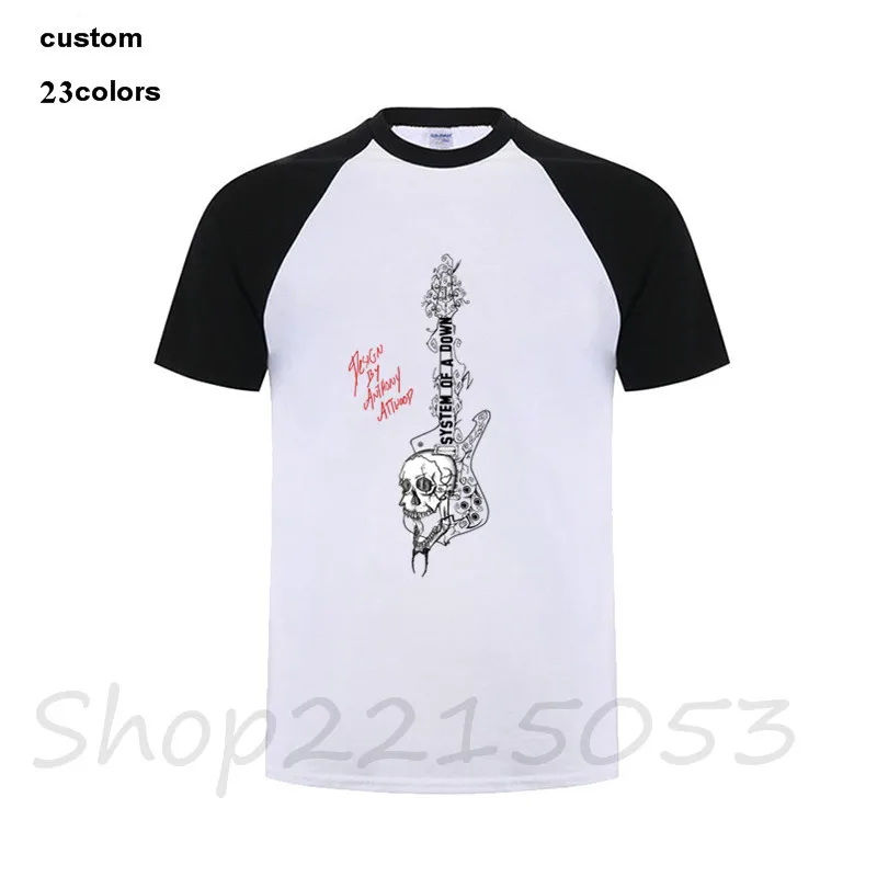 2018 система пуховой футболки для мужчин SOAD mulheres Топ Футболка Мужская Рок Группа
