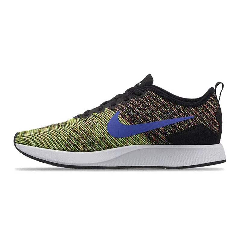 Новое поступление, оригинальные мужские кроссовки для бега NIKE DUALTONE RACER FLYKNIT - Цвет: AO9379007