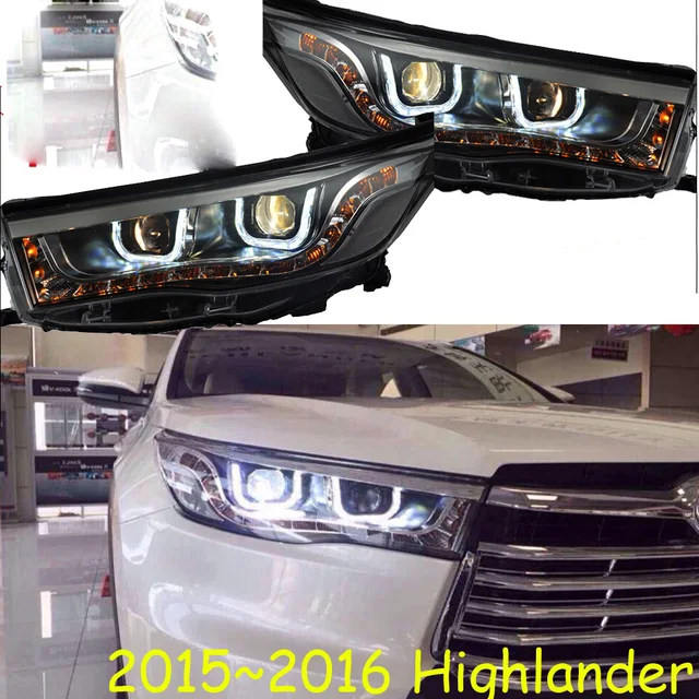 HID, 2015 ~ 2017, style de voiture pour phare Highlander, vios, corolla, camry, Hiace, sienna, yaris, Tacoma, lampe frontale Highlander 