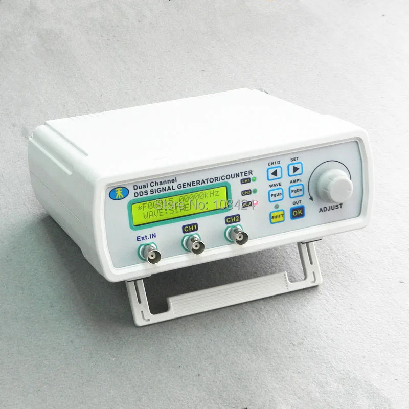 

MHS-5200A 50mA 200MSa/s 12MHZ Low Power Sine Arbitrary Waves Dual-channel DDS Signal Generator