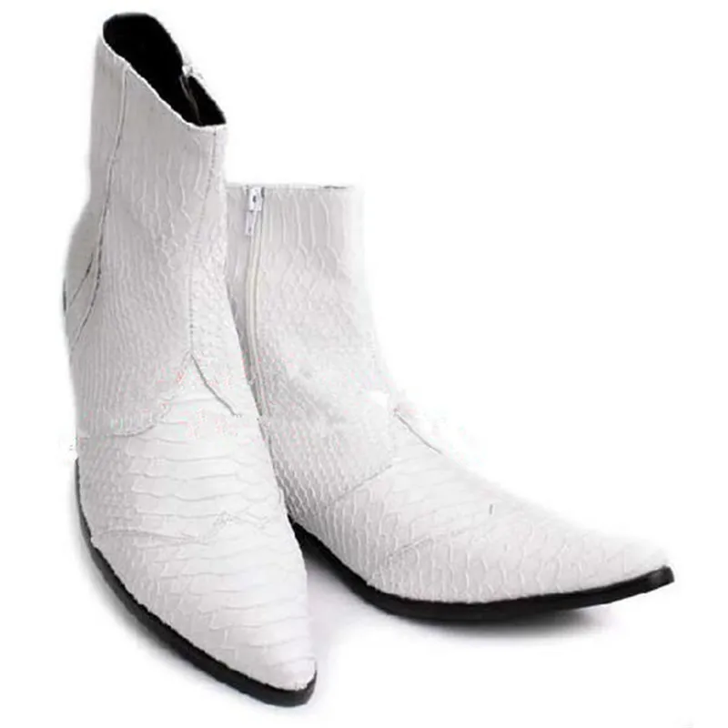 pointed biker boots