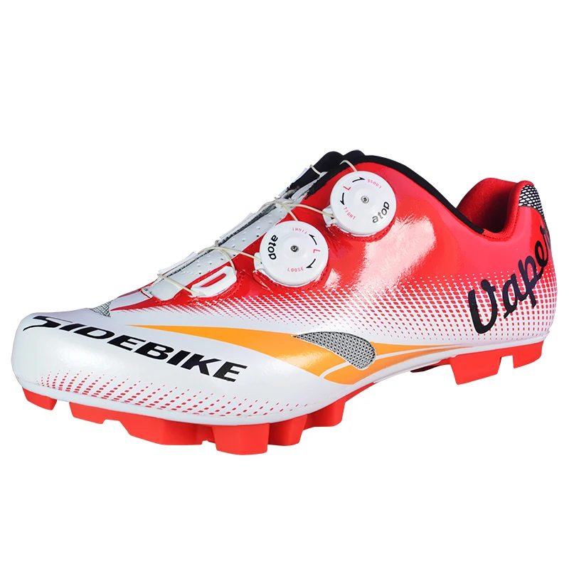 

Free Shipping SIDEBIK Woven Breathable Athletic Cycling Shoes Bicycle Shoes Road Racing MTB Shoes EUR35-39