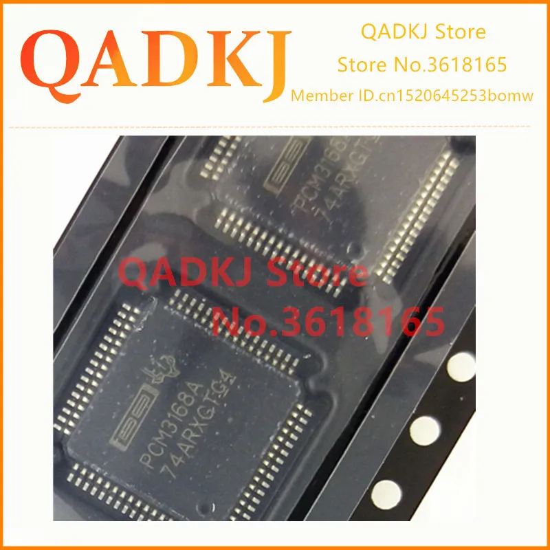 Pcm3168apr PCM3168A PCM3168 3168 IC кодек аудио 24 бит 64HTQFP Новый и оригинальный бесплатная