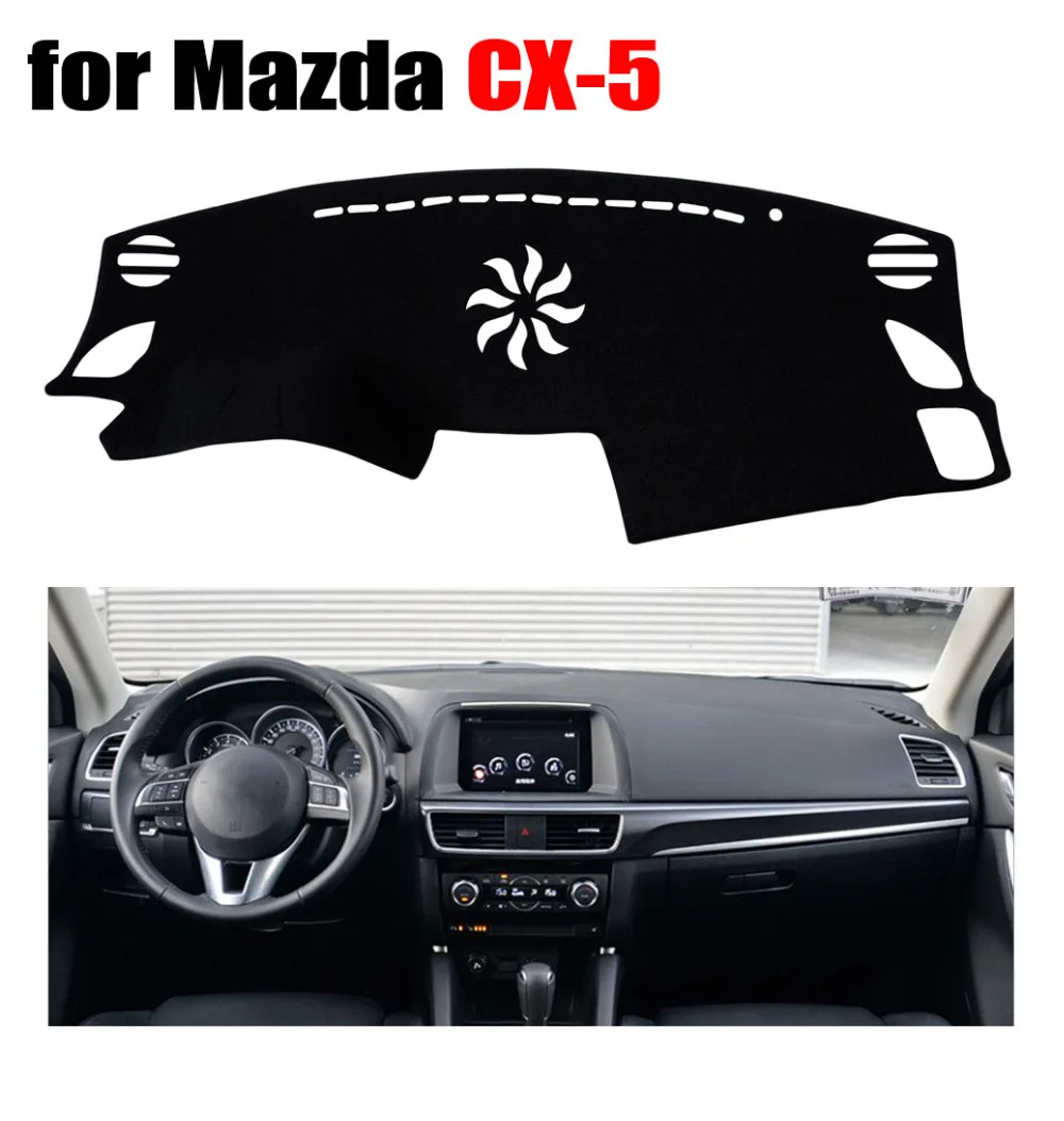 Бесплатная доставка! Чехлы для приборной панели автомобиля коврик для MAZDA CX-5 все годы левого привода