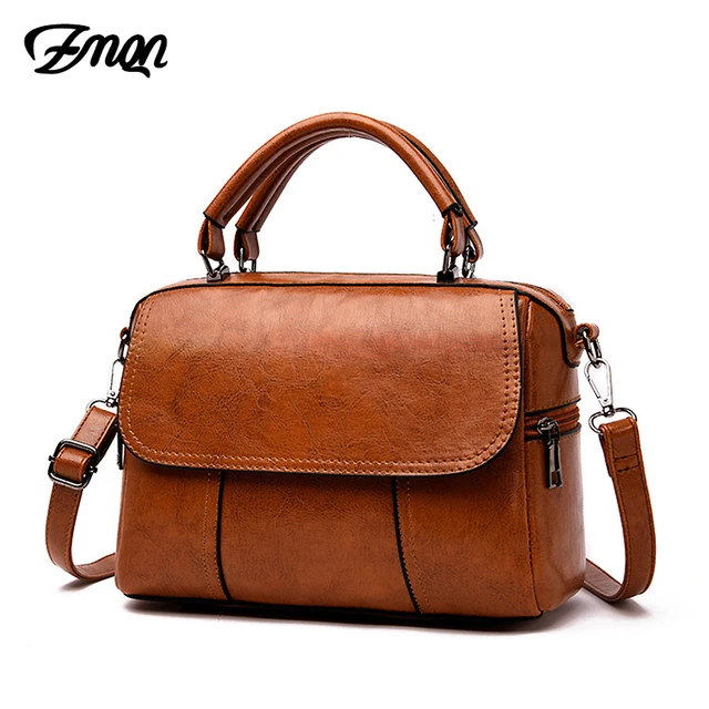 Best Offers ZMQN Bags For Women 2019 Shoulder Bag Female PU Leather Women Messenger Bags Small Bowling Handbags Ladies Vintage Bolsas C259