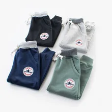 ZSIIBO/детские штаны, одежда для маленьких мальчиков, повседневные штаны, детская одежда, весенние хлопковые длинные брюки для мальчиков, спортивные штаны, костюм для девочек