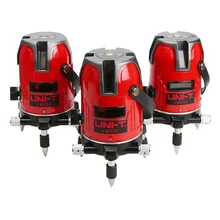 UNI-T LM520 LM530 LM550 Laser Level 2 Lines 3 Lines 5 Lines 360 degree Self- leveling Cross Laser Level Red Lines Laser Level 2 lines 3 lines 5 lines green laser level outdoor laser super light line 2 3 5 rechargeable infrared self leveling laser levels