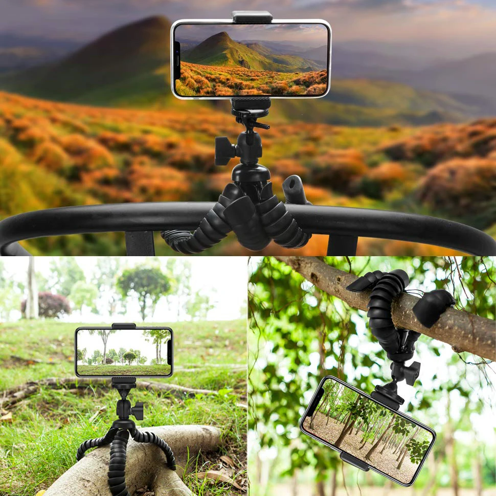 DUSZAKE CP1 мини штатив для телефона стенд Gorillapod смартфон Штатив для тренога для Iphone для телефона мини штатив для мобильного камеры