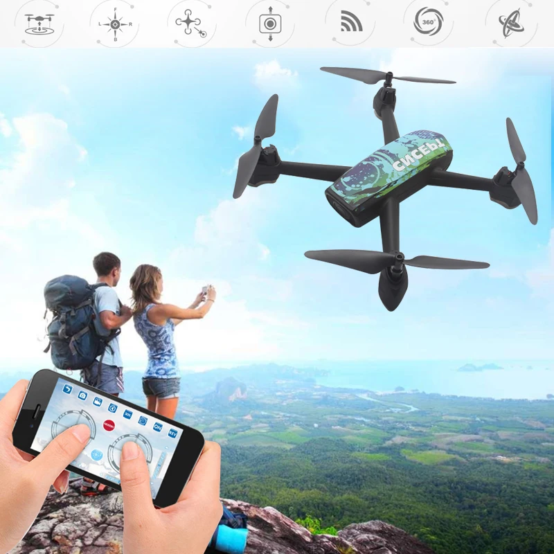 

Four-Axis Aircraft Quadcopter Helicopter Drone ABS 2.4GHz Blue Yellow 3D Flip Automative Collected Headless Mode Portable