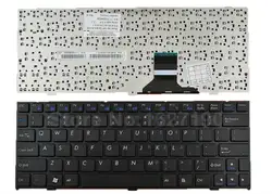 Американская клавиатура для CLEVO M1100 M1110 M1111 M1115 черная рамка Новые клавиатуры для ноутбуков с бесплатной доставкой