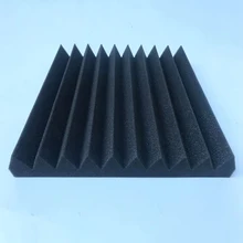 12 штук Звукоизоляционная пена для студии акустический звук лечения поглощения клиновая плитка стены декоративные наклейки "фильмы"