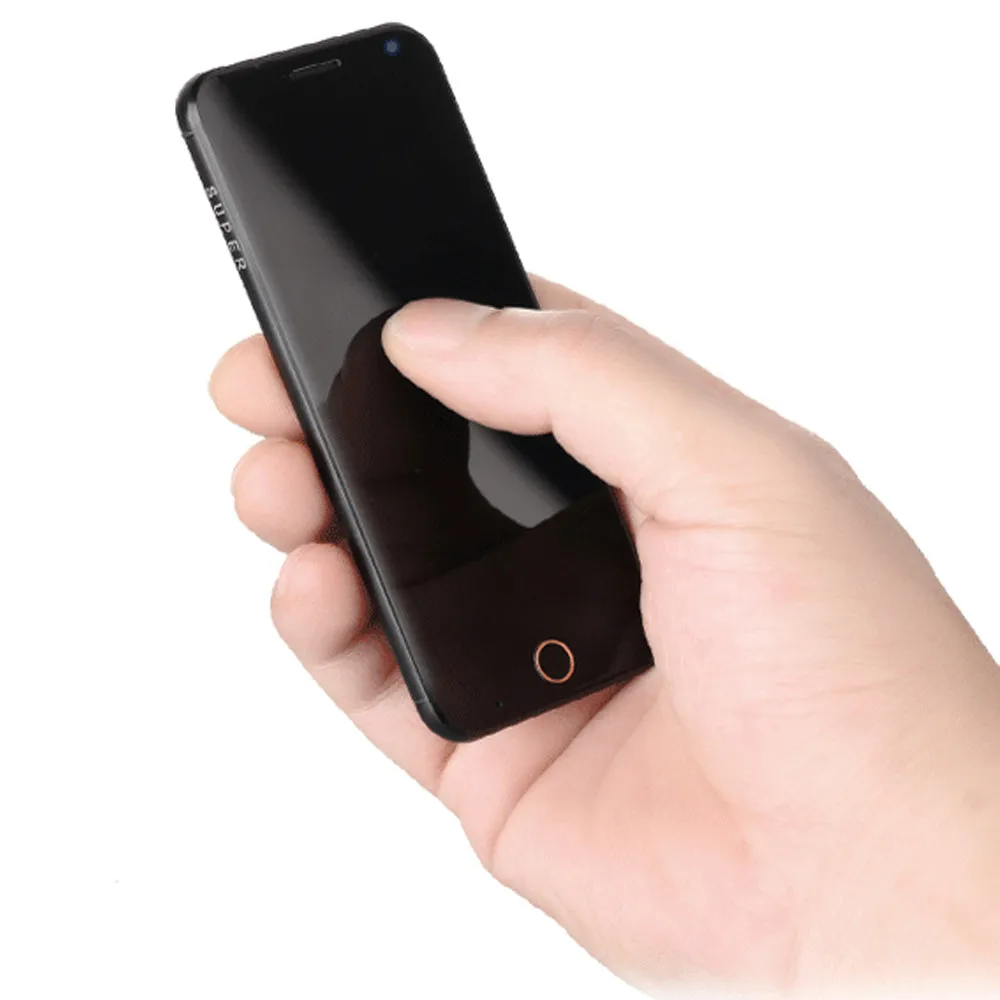 Мини сотовый телефон Anica A16 1 54 &quot размер кредитной карты Bluetooth устройство для