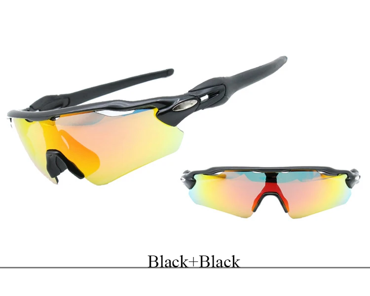 Солнцезащитные очки с 5 линзами для рыбалки, для спорта на открытом воздухе, MTB, для велосипеда, солнцезащитные очки, поляризационные, Lunette Soleil Homme, мужские велосипедные очки
