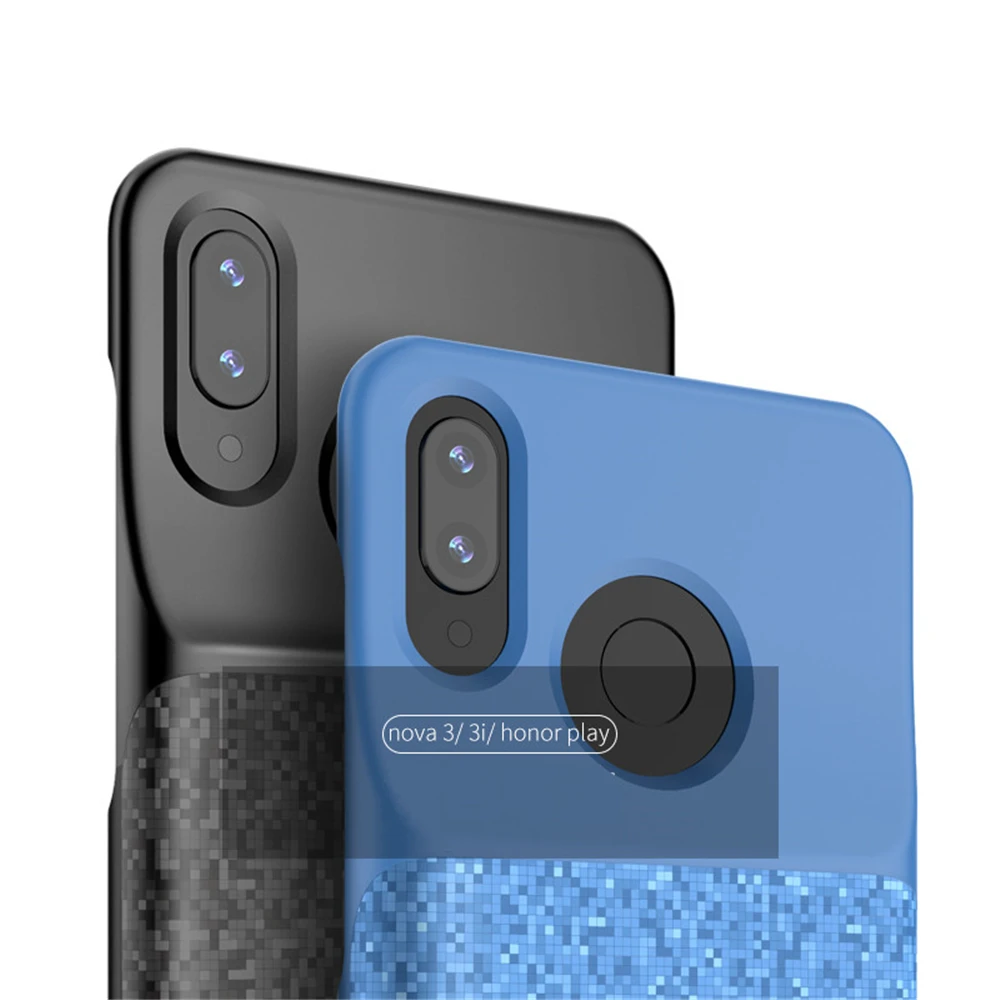 KQJYS 5200 мАч ультра тонкий чехол для зарядки аккумулятора Huawei Nova 3i внешний