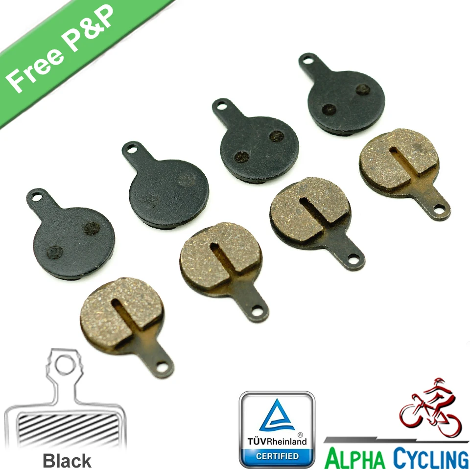 2 PAIRS BICYCLE DISC BRAKE PADS FOR TEKTRO IOX LYRA NOVELA DISC BRAKE disc