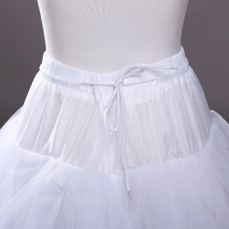 Bridal Petticoats 2016 Cheap Tulle Petticoats for Wedding Dress High Quality Crinoline Petticoat A Line Long 4 Layers Underskirt