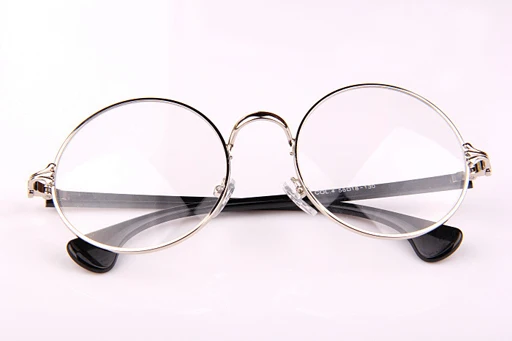 Danganronpa Fukawa Touko Cosplay Round Frame Glasses | Тематическая одежда и униформа