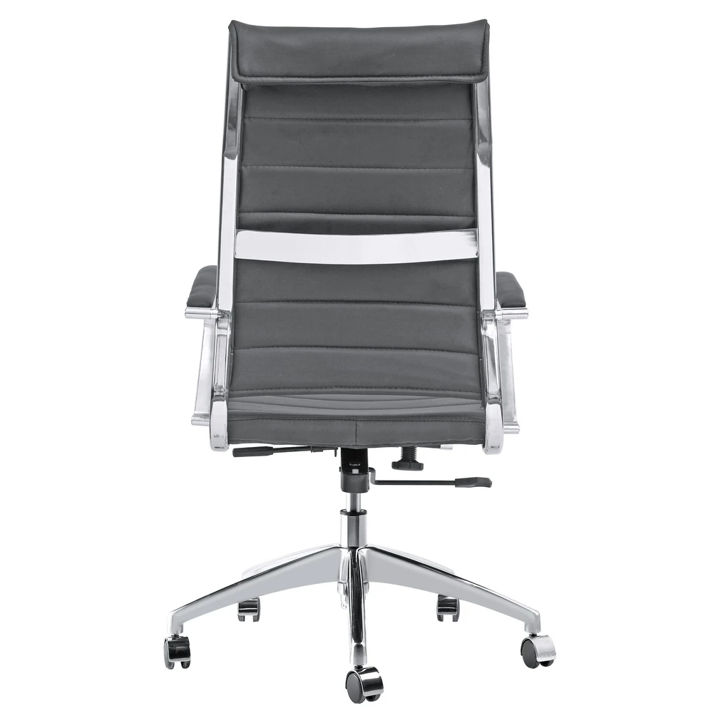 Fine Mod Imports Sopada Conference Office Chair High Back, Black (2)