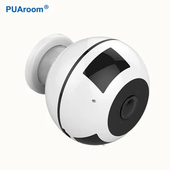 

PUAroom 960P 360 degree fisheye lens hidden camera motion detection wifi ip camera home security surveillance