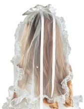 

2020 New Arrivals Girls Holy First Communion Veils White Ivory Flower Girl Veils for Wedding Birthday Party