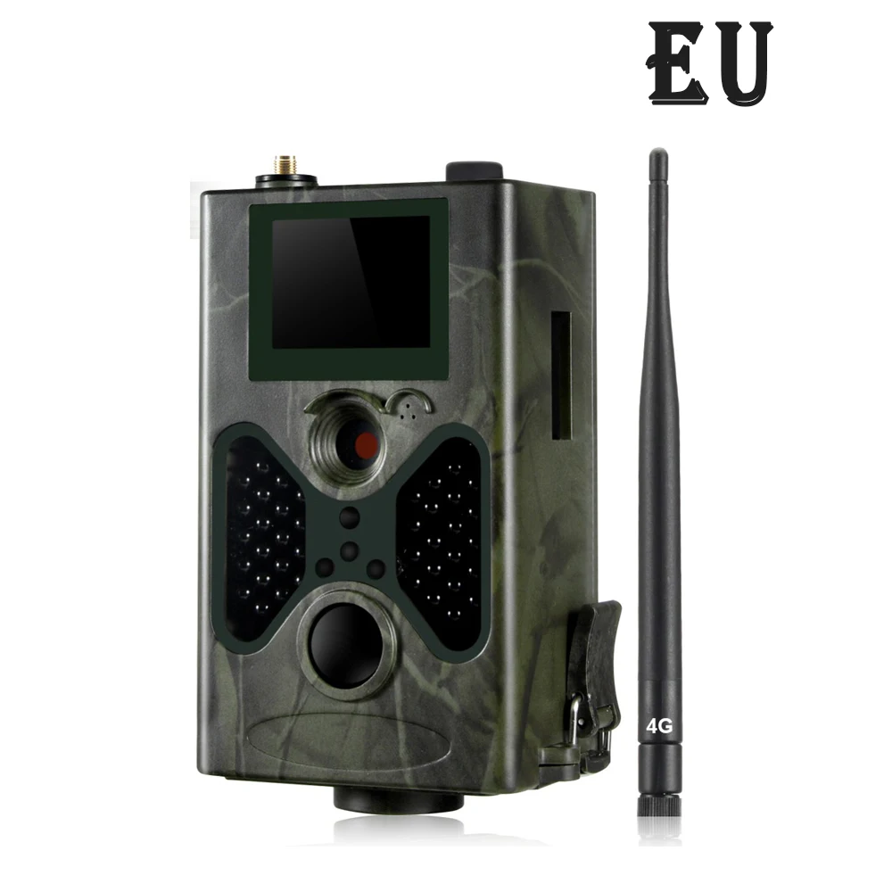 EU Edition HC330 LTE 4G камера для слежения на охоте 16MP 1080 P SMTP/FTP SMS инфракрасные камеры ИК дичи Trail Камера s фото ловушка 0,5 s триггера - Цвет: EU Edition