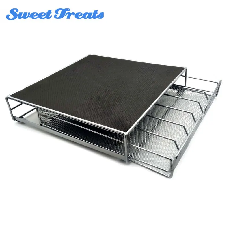 

Sweettreats Coffee Pod Holder Storage Drawer Coffee Capsules Organizer for 36 Dolce Gusto Nespresso Coffee Tea Tools