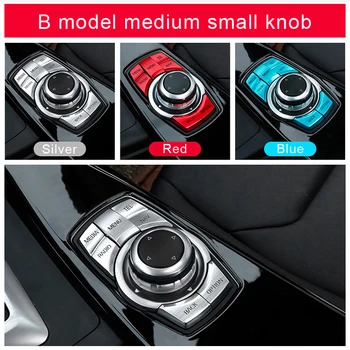 

Car styling Interior Multimedia Buttons Cover Decoration Headlight switch Frame trim Stickers Accessories for BMW X3 F25 X4 F26