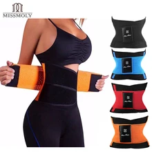 Miss Moly sueur ceinture modélisation sangle taille Cincher pour femmes hommes taille formateur ventre minceur ceinture gaine Shaperwear ventre Corset