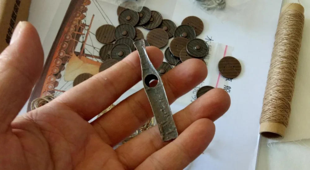 Классическая деревянная лодка парусник семейный корабль 1/50 корабли викингов