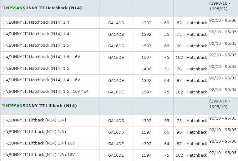 Водяной насос N-34/OEM 21010-71J00 для GA16DS GA16D 100NX/ALMERA I/PRIMERA/SERENA/SUNNY/VANETTE CARGO