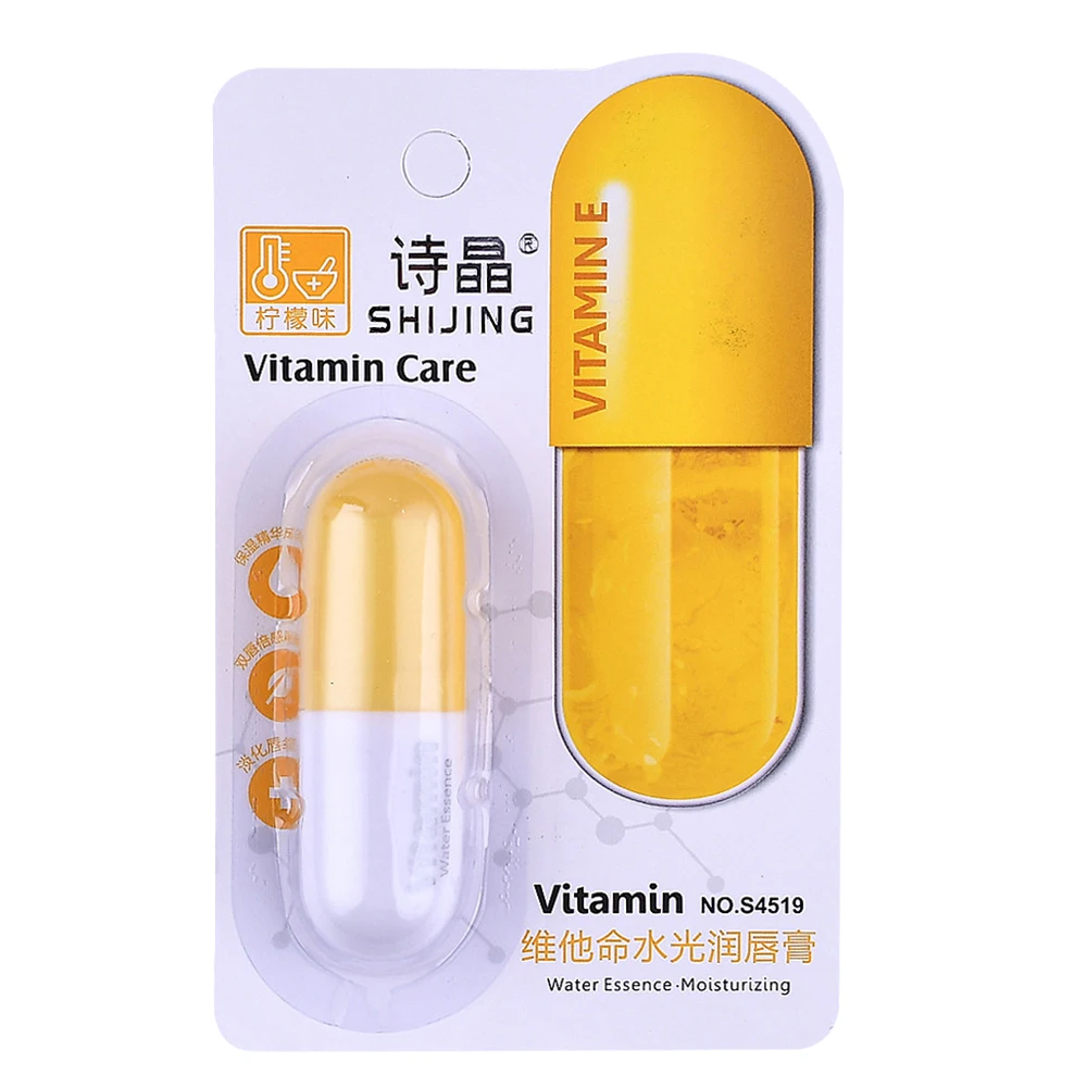 Beli Vitamin Lip Balm Pelembab Bibir Pelindung Rasa Manis Memperindah Makeup Lipstik Gloss Kosmetik Warna TSLM2