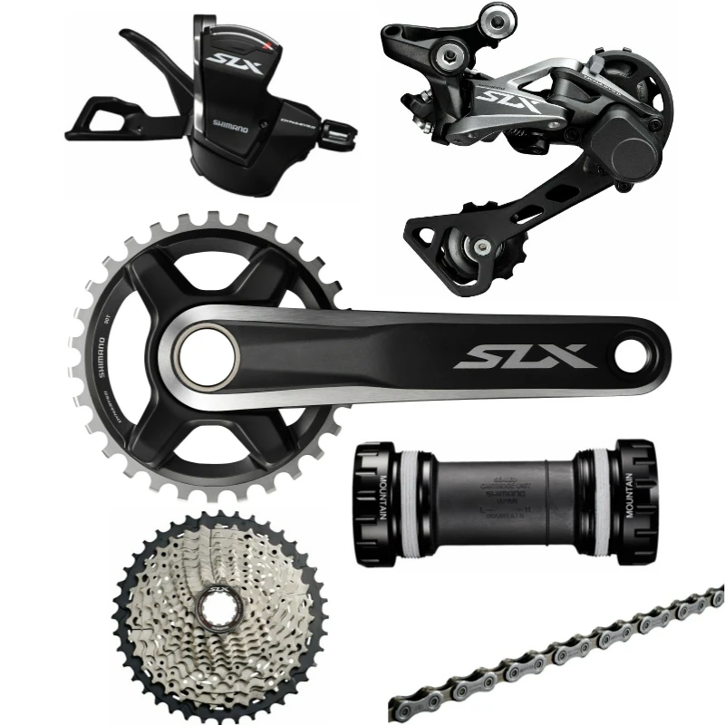 

wiel SLX M7000 6PCS 1x11-Speed Groupset 32/34T 170mm Crankset 40/42/46T Derailleur
