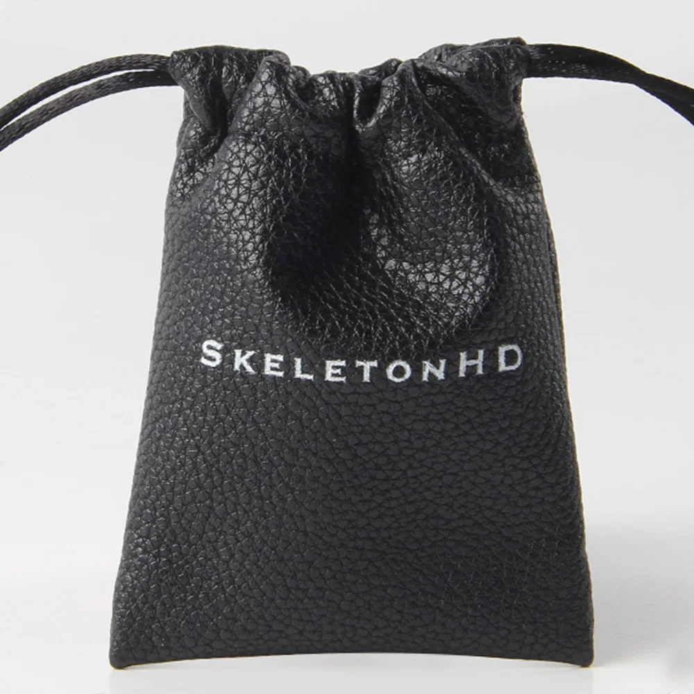 Пользовательский логотип прекрасный толстый и мягкий ПУ мешок шнурок для ювелирных изделий для подарка
