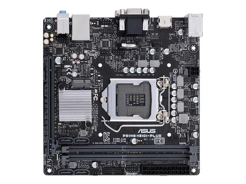 

Asus PRIME H310I-PLUS Desktop Motherboard H310 Socket LGA 1151 For i3 i5 i7 DDR4 32GB USB3.1 Mini-ITX Original Used Mainboard